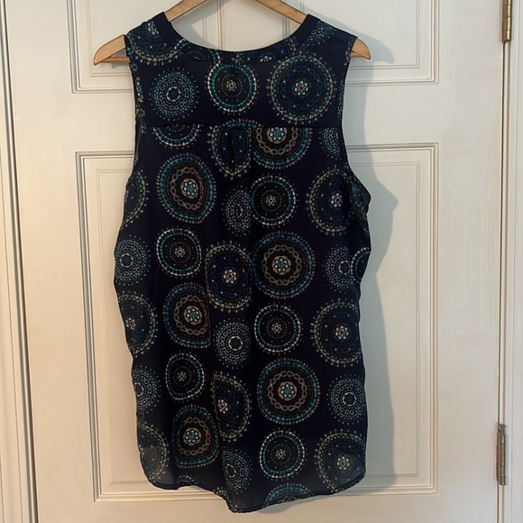 Sleeveless | Polyester | Patterned | Blouse - Picture 3 of 7